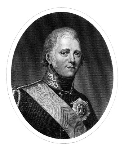 Alexander I, Rusya Çarı, 1826. by R. Page