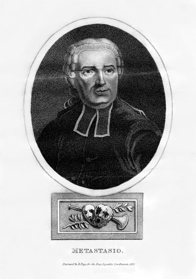 Metastasio, İtalyan şair, 1816. by R. Page