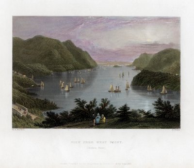 Hudson Nehri West Point, ABD, 1837