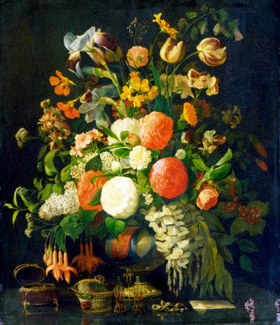 Çiçekler, 18. yüzyıl by Rachel Ruysch