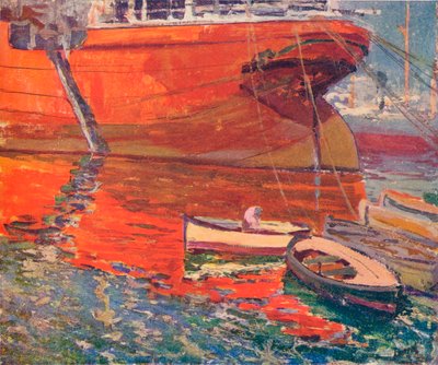 Kızıl Gemi, Barselona, c1915 by Rafael Forns y Romans