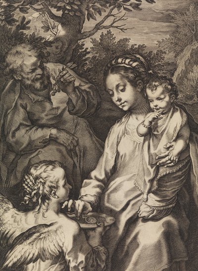 Lapa Kase ile Kutsal Aile, yaklaşık. 1580-ca. 1614. by Raffaello Guidi