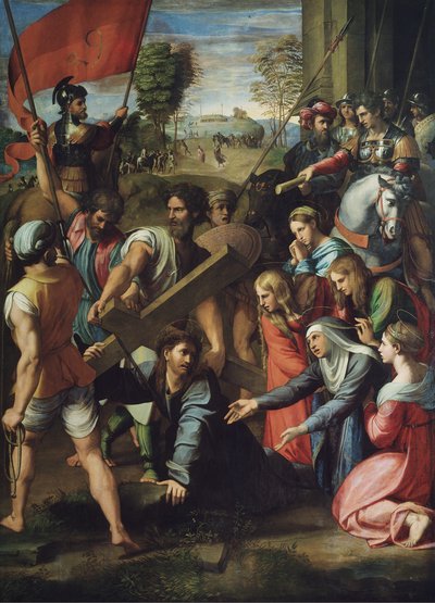 Haç Taşıyan İsa by Raffaello Sanzio Raphael