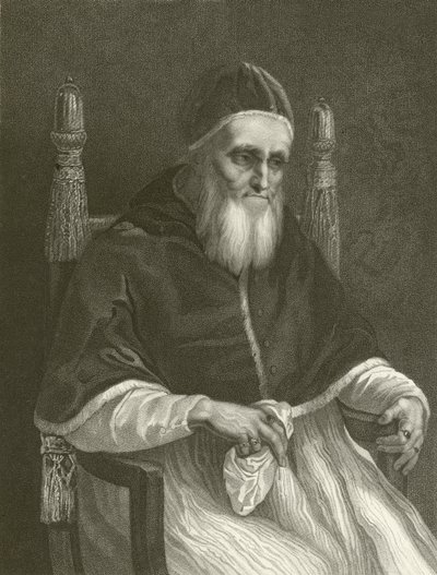 İkinci Julius by Raffaello Sanzio Raphael