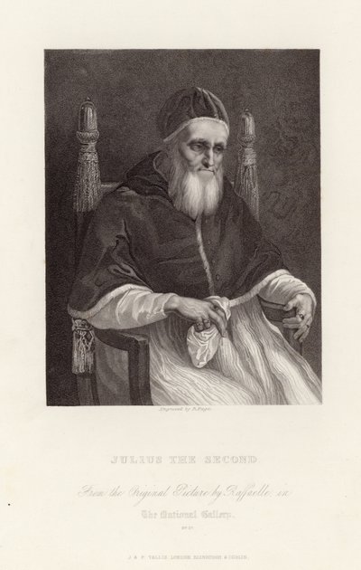 İkinci Julius by Raffaello Sanzio Raphael