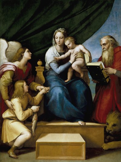 Balıklı Madonna by Raffaello Sanzio Raphael