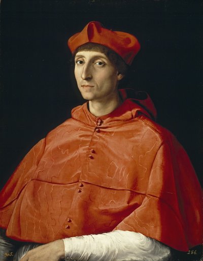 Bir Kardinalin Portresi, c. 1510 by Raffaello Sanzio Raphael