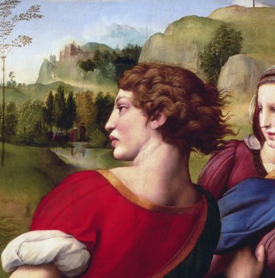Biriktirme (detay), 1507 by Raffaello Sanzio Raphael