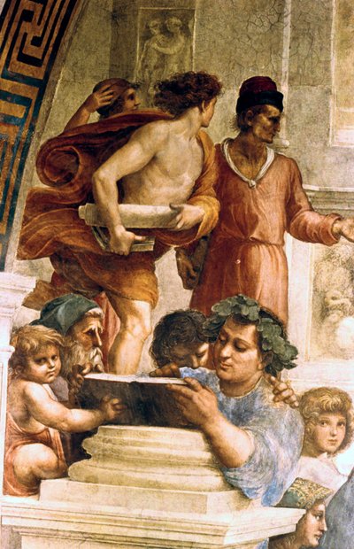 Atina Okulu, 1509 by Raffaello Sanzio Raphael