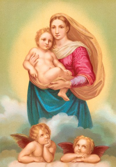 Sistine Madonna by Raffaello Sanzio Raphael