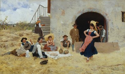çiftlik bahçesinde dans by Raffaello Sorbi