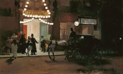 Maskeli Topu Bırakmak by Raimundo de Madrazo y Garreta