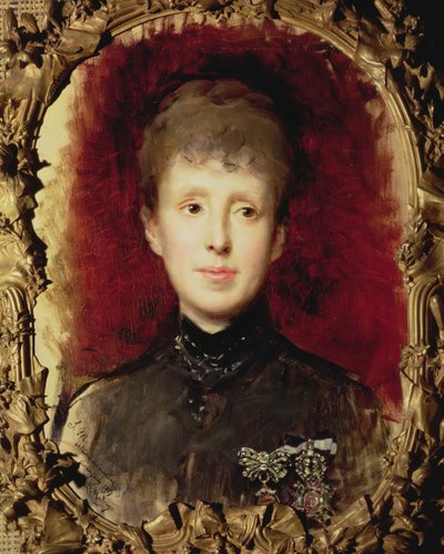 Hapsburglu Marie Christine, 1887 by Raimundo de Madrazo y Garreta