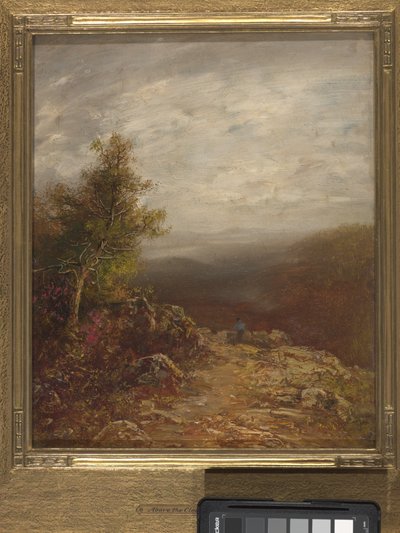 Bulutların Ötesinde (tuval üzerine yağlıboya) by Ralph Albert Blakelock