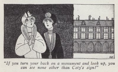 Anita Loos (litho) tarafından Beyler Sarışınları Tercih Eder için İllüstrasyon by Ralph Barton