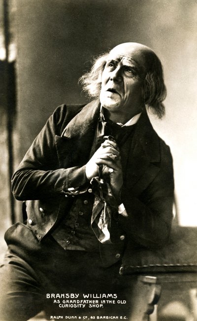 Bransby Williams 1870-1961, İngiliz aktör, 20. yüzyılın başlarında. by Ralph Dunn and Co.