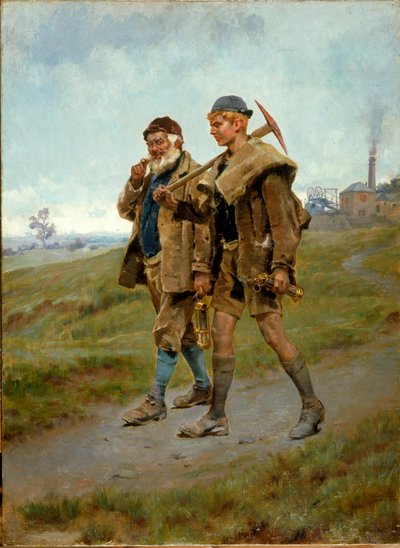 Eve Dönüş, 1888 by Ralph Hedley