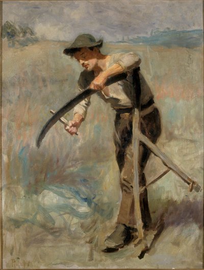 Tırpan Bileme, 1897 by Ralph Hedley