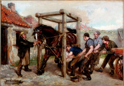 Bay Mare, c.1885-90 by Ralph Hedley