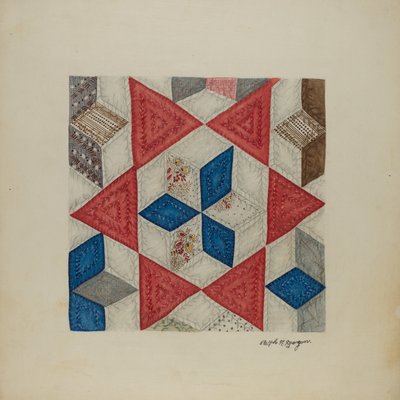 Patchwork Yorgan by Ralph N. Morgan