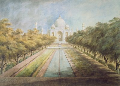 Tac Mahal (kağıt üzerine suluboya) by Ram Sita