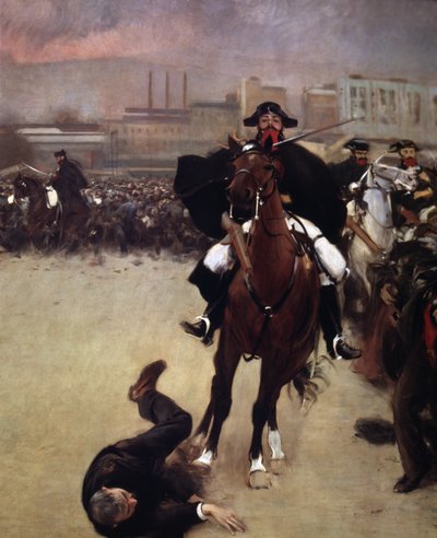 The Charge 1902, yağlı boya tablo by Ramon Casas