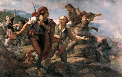 İspanya Bağımsızlık Savaşı: Bruc Katalan milisleri by Ramón Martí Alsina