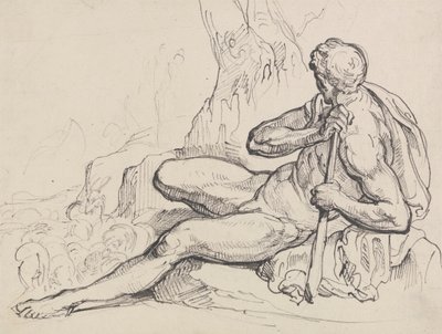 Herkül Dinleniyor by Ramsay Richard Reinagle