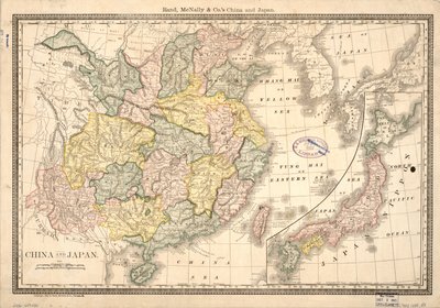 Çin ve Japonya LOC 2006458430 by Rand McNally and Company