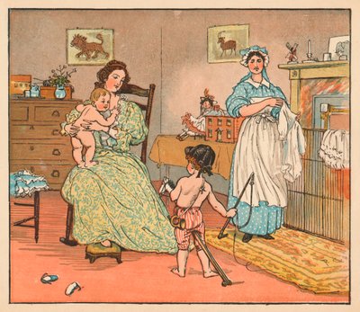 Hoşçakal, Bebek Bunting, 1882. by Randolph Caldecott