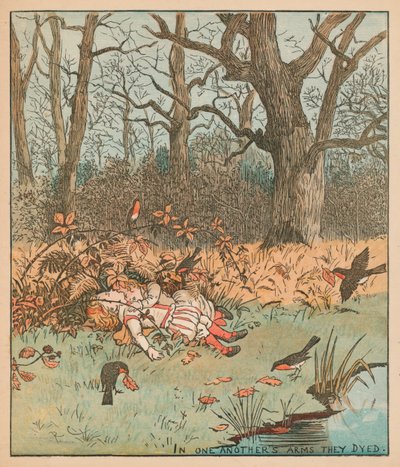 Ormandaki Bebekler, c1878. by Randolph Caldecott