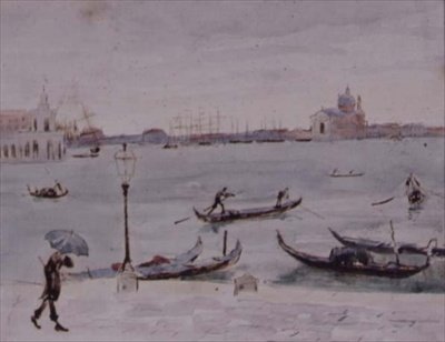 Gümrük Binası ve San Giorgio Kilisesi, Venedik, Piazzetta