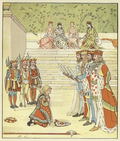 Kalplerin Kraliçesi by Randolph Caldecott