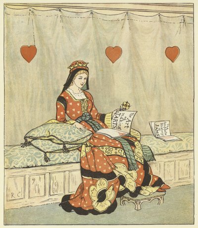 Kalplerin Kraliçesi by Randolph Caldecott