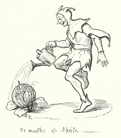 Nisan ayı (gravür) by Randolph Caldecott