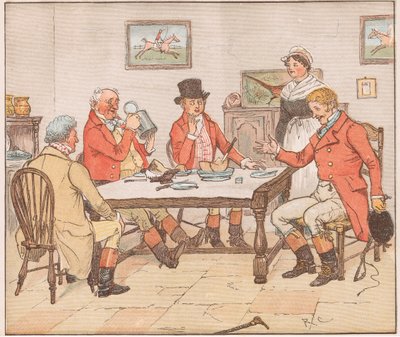 Kutunun etrafındaki geçiş, çocuklarım by Randolph Caldecott