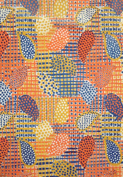 Kareli ve Noktalı Palmiyeler by Raoul Dufy