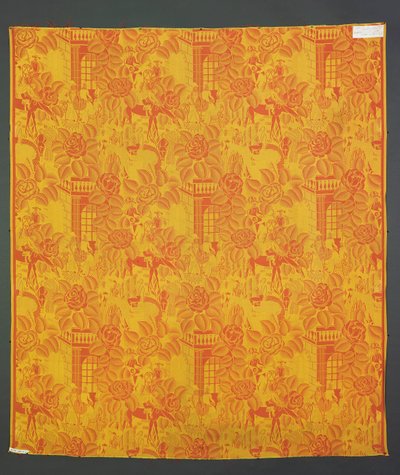 Art Nouveau tarzı tasarımlı kumaş (tekstil) by Raoul Dufy