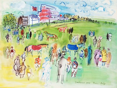 Goodwood Yarış Pisti by Raoul Dufy