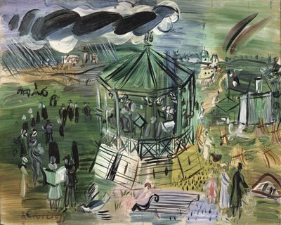 Pazar, Kırsalda Müzik by Raoul Dufy
