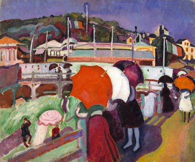 Üç Şemsiye by Raoul Dufy