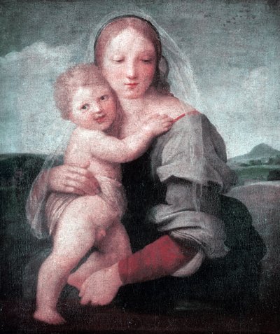 Madonna ve Çocuk (kulenin Madonna