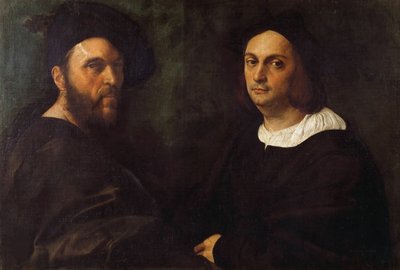 Çift Portre, c. 1516. by Raphael