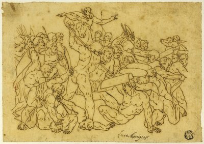 Joshua Güneşi ve Ay'ı Durduruyor by Raphael