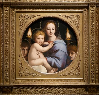 Şamdanlı Madonna, c.1513 by Raffaello Sanzio Raphael