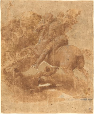 Aziz George ve Ejderha by Raphael