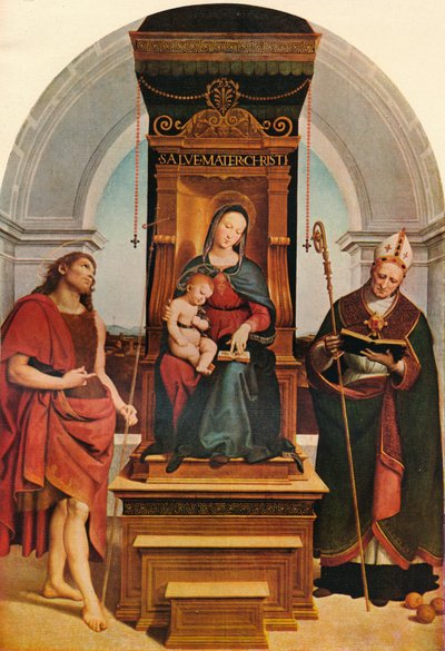 Ansidei Madonna, 1505, 1911 by Raffaello Sanzio Raphael