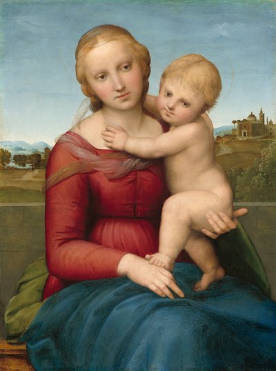 Küçük Cowper Madonna, c. 1505. by Raphael