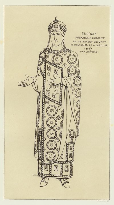 Eudoxia, Doğu İmparatoriçesi by Raphael Jacquemin