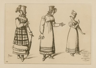 French fashions (1814-15)  by Raphael Jacquemin